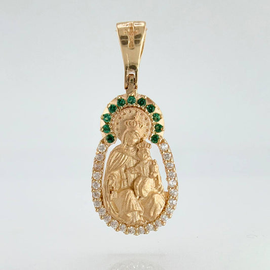 Dije Virgen Del Carmen 2.5gr / 2.6cm / Oro Amarillo 18K ©
