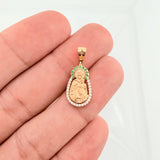 Dije Virgen Guadalupe 1.8gr / 2.8cm / Oro Amarillo 18K ©