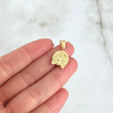 Dije Herradura Caballo 0.95gr / 2.2cm / Troquelado Oro Amarillo 18K