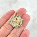 Dije Placa Caballo 4.65gr / 3cm / Oro Amarillo 18K ©