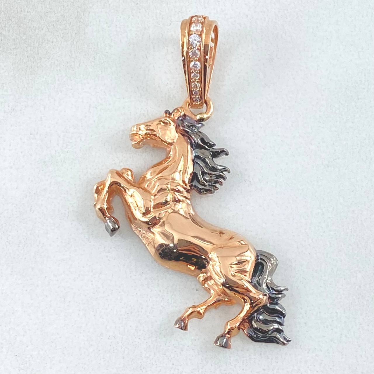 Dije Caballo 4.15gr / 4cm / Oro Rosa 18K ©