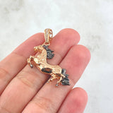Dije Caballo 4.15gr / 4cm / Oro Rosa 18K ©