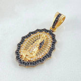 Dije Virgen de Guadalupe 4.4gr / 3.5cm / Oro Amarillo 18K ©