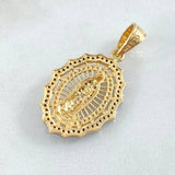Dije Virgen de Guadalupe 4.4gr / 3.5cm / Oro Amarillo 18K ©