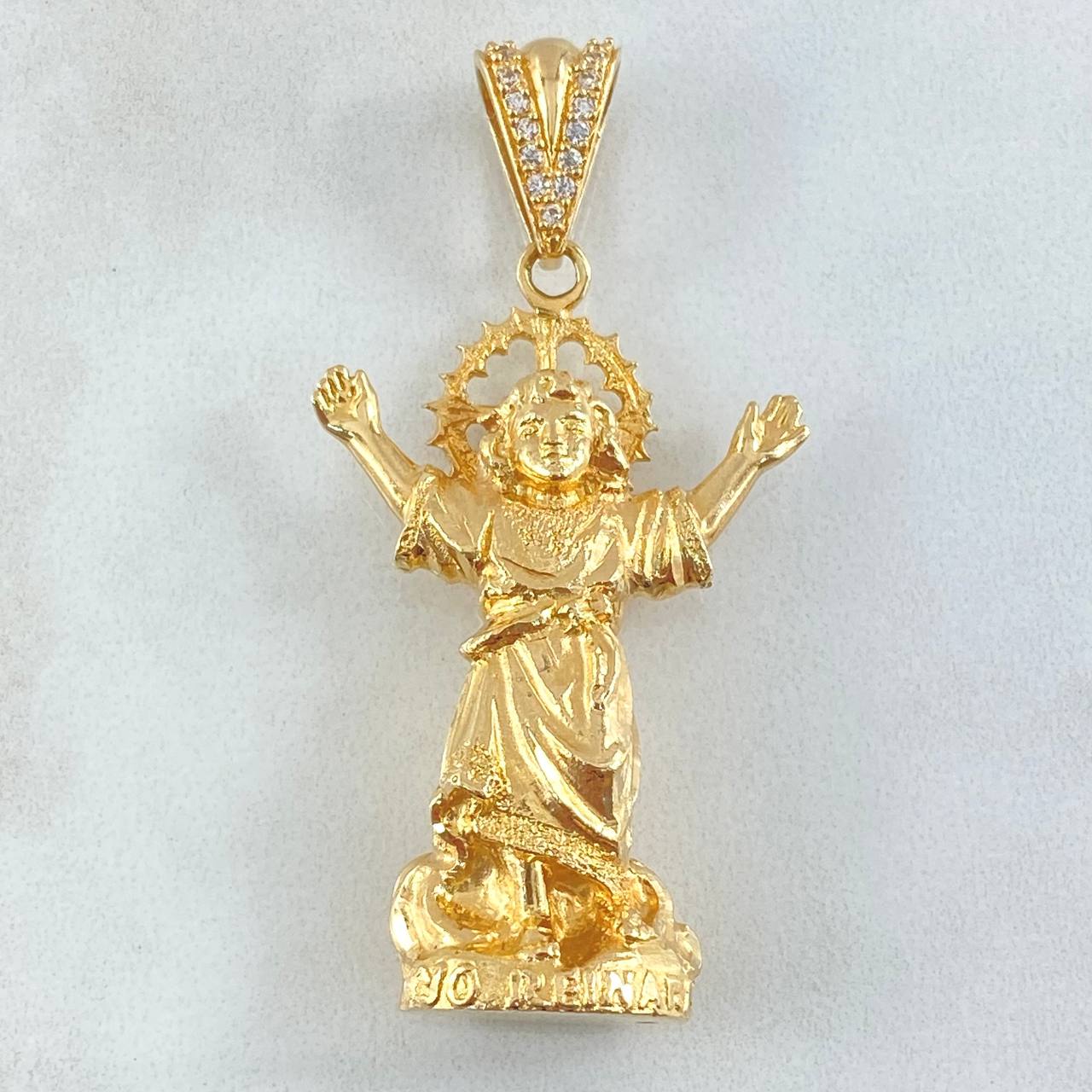 Dije Divino Niño 15.15gr / 5.5cm / Oro Amarillo 18K ©