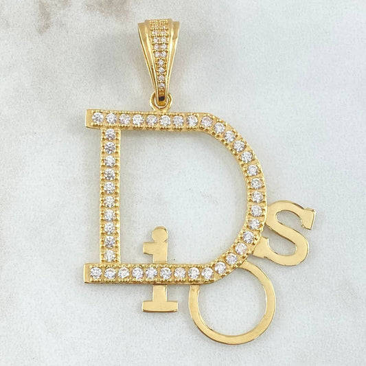 Dije Dios 7.6gr / 5.5cm / Oro Amarillo 18K ©