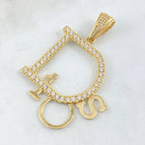 Dije Dios 7.6gr / 5.5cm / Oro Amarillo 18K ©