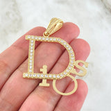 Dije Dios 7.6gr / 5.5cm / Oro Amarillo 18K ©