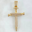 Dije Cruz Clavo 7.5gr / 6cm / Oro Amarillo 18K ©