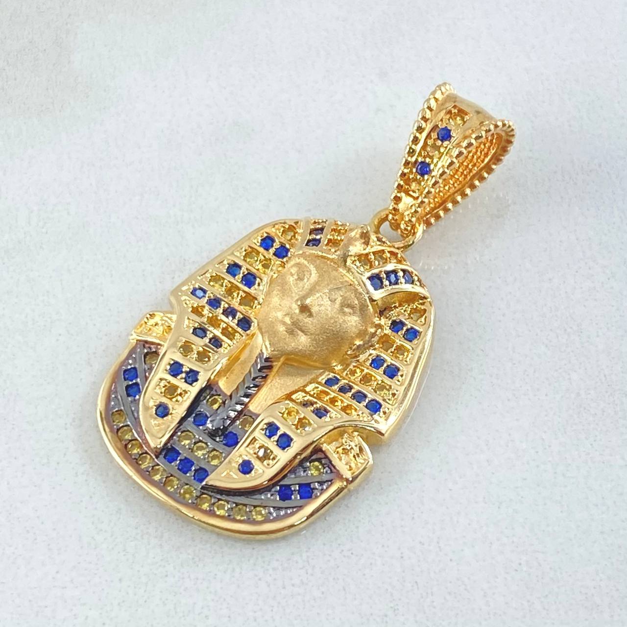 Dije Rostro Faraón 6.05gr / 3.7cm / Oro Amarillo 18K ©