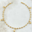 Tobillera GC Calabrote 4.25gr / 24.5cm / Estrella-Luna-Sol-Planeta Oro Amarillo 18K *