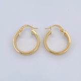 Candongas Tribal 2.2gr / 2.2cm / Oro Amarillo 18K &
