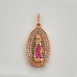Dije Virgen Guadalupe 3.15gr / 3cm / Oro Rosa 18K %