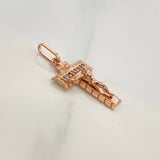 Dije Cruz Señor De Los Milagros 2gr / 2.8cm / Oro Rosa 18K %
