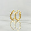 Candongas Jass  1.45gr / 1.5cm / Lisa Oro Amarillo 18K *