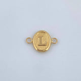 Herraje Letra L 0.4gr / 1.6cm / Oro Amarillo 18K &
