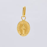 Dije Virgen Milagrosa 0.5 g / 1.7 cm Oro Amarillo 18K