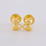 Topos Gato 0.7 g / 6.55 mm Oro Amarillo 18K