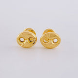 Topos Gc Diamantado 0.7 g / 6.55 mm Oro Amarillo 18K