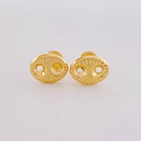 Topos Gc Diamantado 0.85 g / 7.9 mm Oro Amarillo 18K