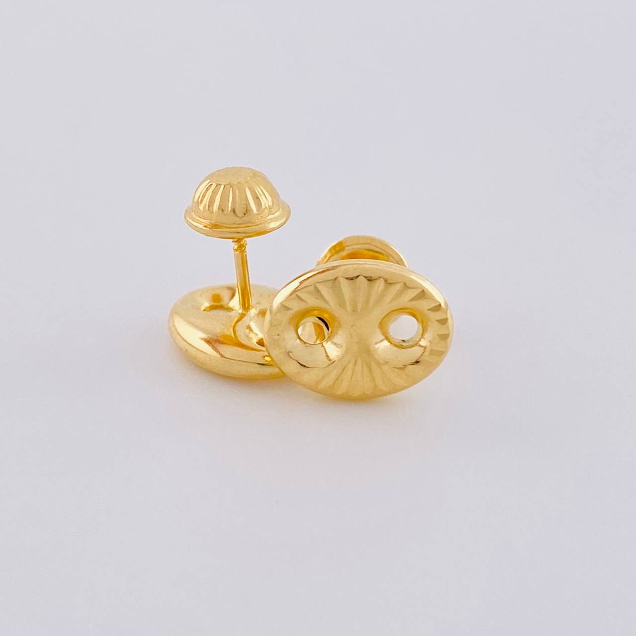 Topos Gc Diamantado 0.95 g / 7.9 mm Oro Amarillo 18K