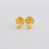 Topos Media Bola Diamantada 0.4g / 3mm Oro Amarillo 18K