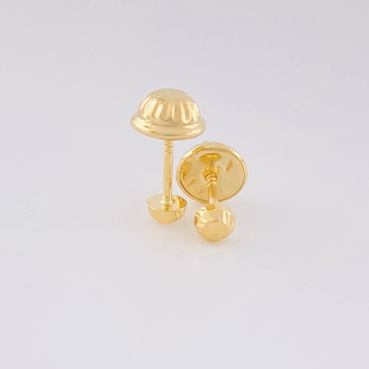 Topos Media Bola Diamantada 0.4g / 3mm Oro Amarillo 18K