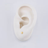 Topos Media Bola Diamantada 0.4g / 3mm Oro Amarillo 18K