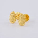 Topos Virgen De Guadalupe 0.65 g / 8.4 mm Oro Amarillo 18K