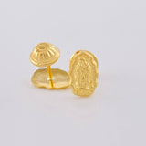 Topos Virgen De Guadalupe 0.65 g / 8.4 mm Oro Amarillo 18K