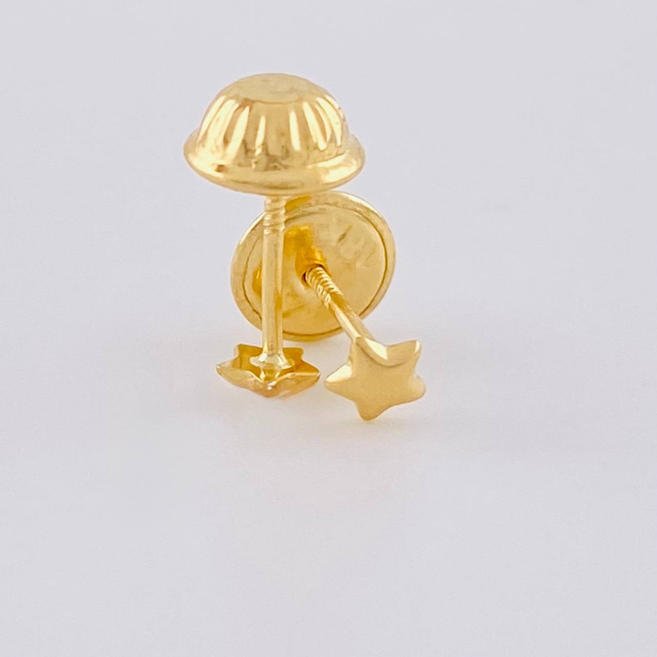 Topos Estrella 0.35 g / 3.2 mm Oro Amarillo 18K