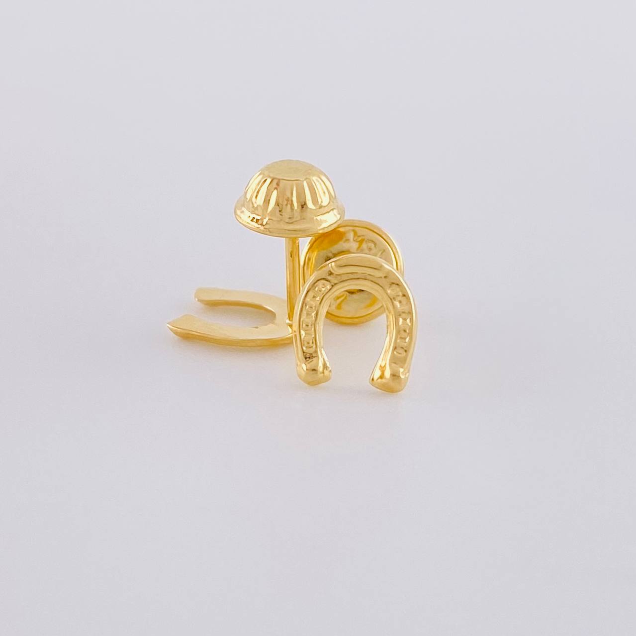 Topos Herradura 0.5 g / 7 mm Oro Amarillo 18K