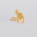 Topos Herradura 0.5 g / 7 mm Oro Amarillo 18K