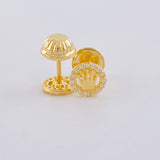 Topos Corona Tupida 0.7 g / 5.55 mm Oro Amarillo 18K