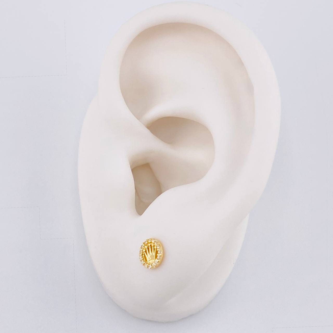 Topos Corona Tupida 0.7 g / 5.55 mm Oro Amarillo 18K