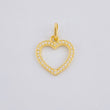 Dije Silueta Corazón 0.95 g / 2 cm Oro Amarillo 18K