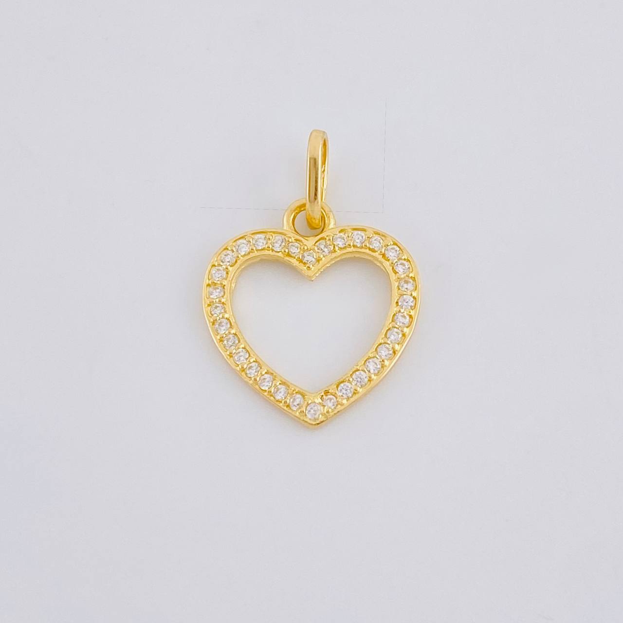Dije Silueta Corazón 0.95 g / 1.9 cm Oro Amarillo 18K