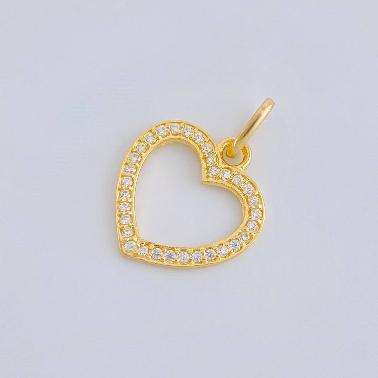 Dije Silueta Corazón 0.95 g / 1.9 cm Oro Amarillo 18K