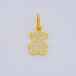 Dije Oso Ts 0.8 g / 1.7 cm Oro Amarillo 18K