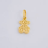 Dije Oso Ts 0.8 g / 1.7 cm Oro Amarillo 18K