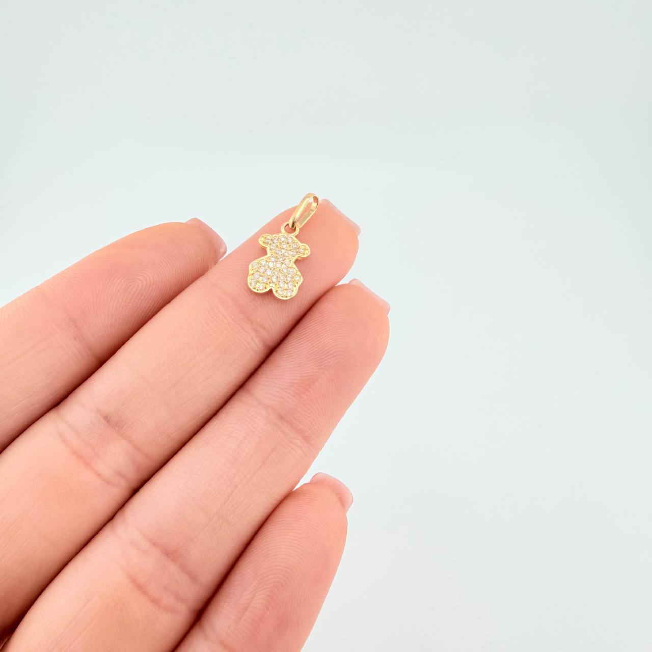 Dije Oso Ts 0.8 g / 1.7 cm Oro Amarillo 18K