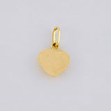 Dije Corazón Sobresalto Lineal 0.5 g / 1.7 cm Oro Amarillo 18K