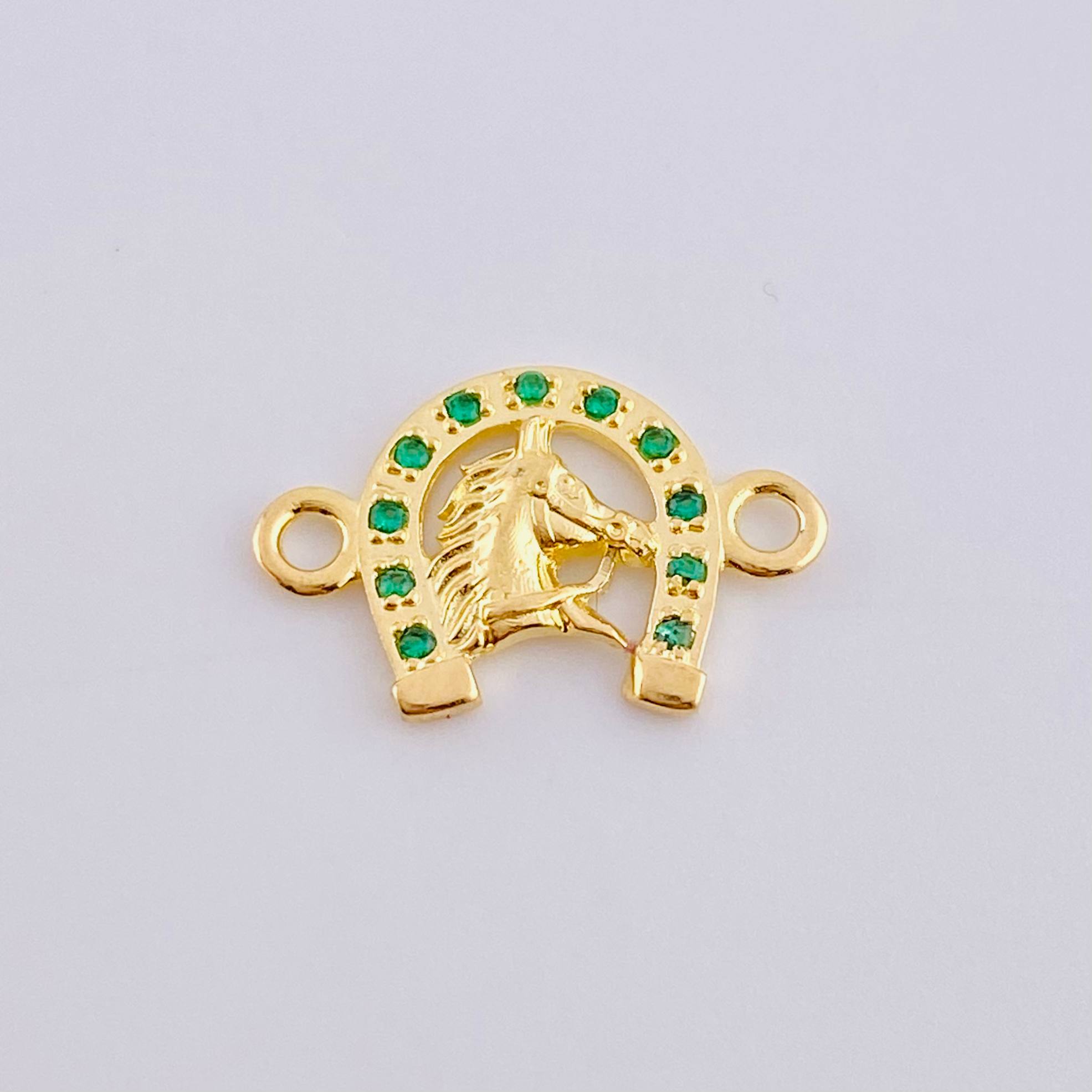 Herraje Herradura Caballo 1.05 g / 1.6 cm Oro Amarillo 18K