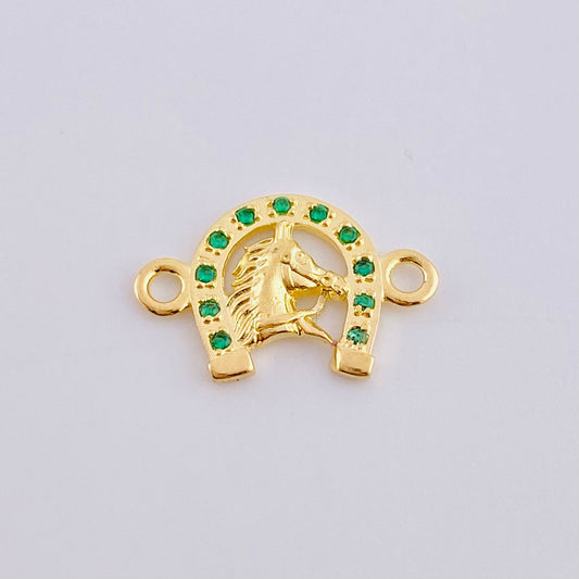 Herraje Herradura Caballo 1.05 g / 1.6 cm Oro Amarillo 18K