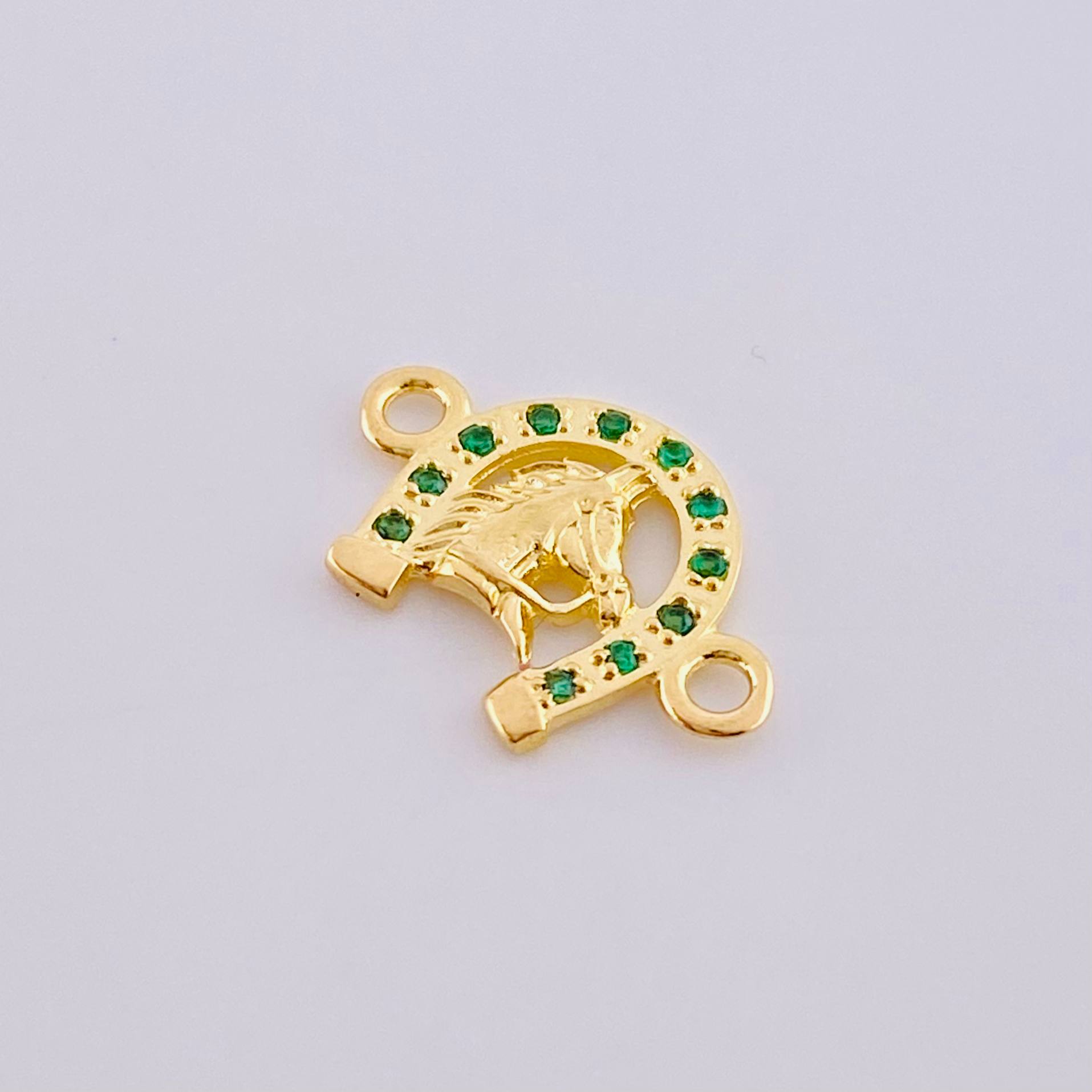 Herraje Herradura Caballo 1.05 g / 1.6 cm Oro Amarillo 18K