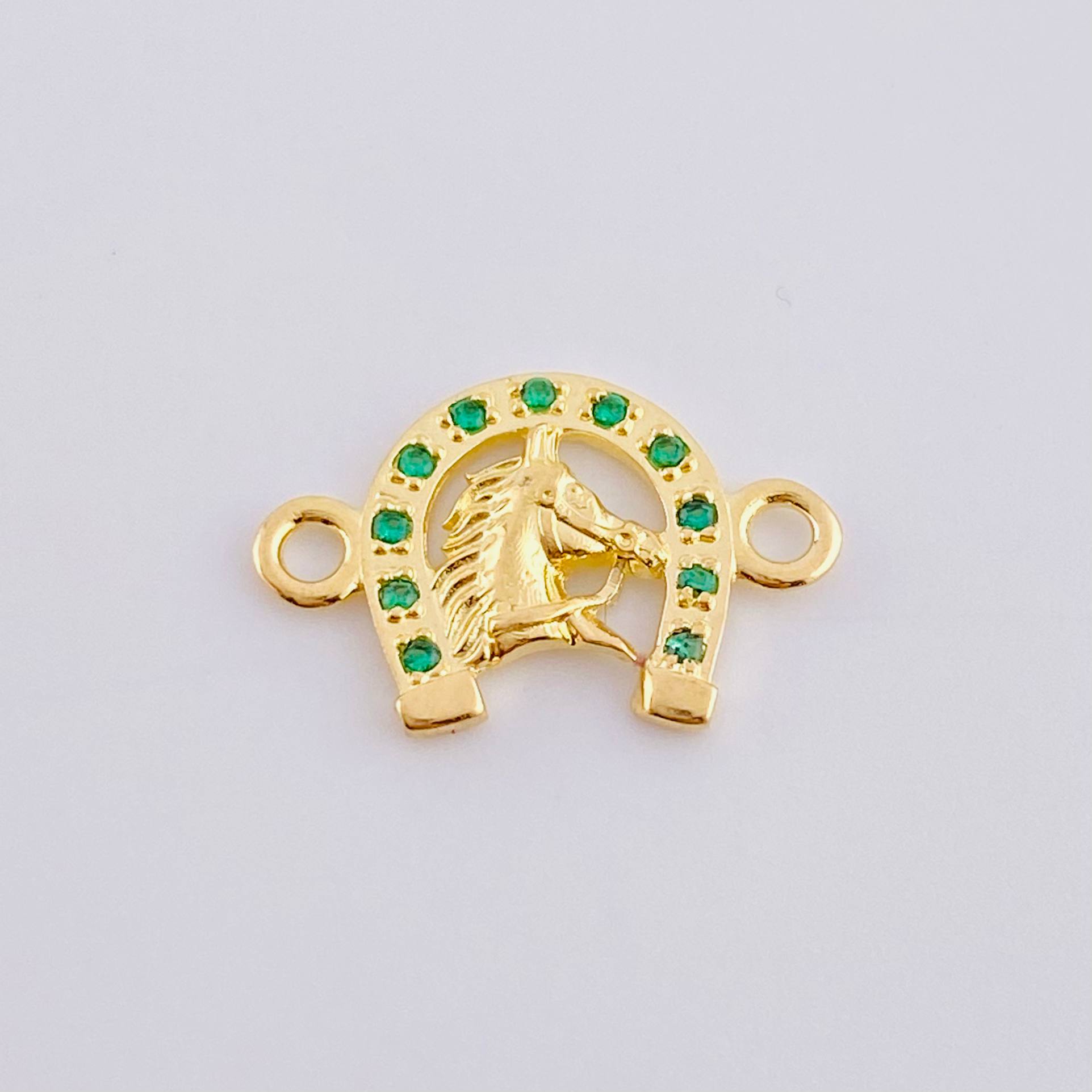 Herraje Herradura Caballo 1 g / 2.7 cm Oro Amarillo 18K