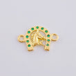 Herraje Herradura Caballo 1 g / 2.7 cm Oro Amarillo 18K
