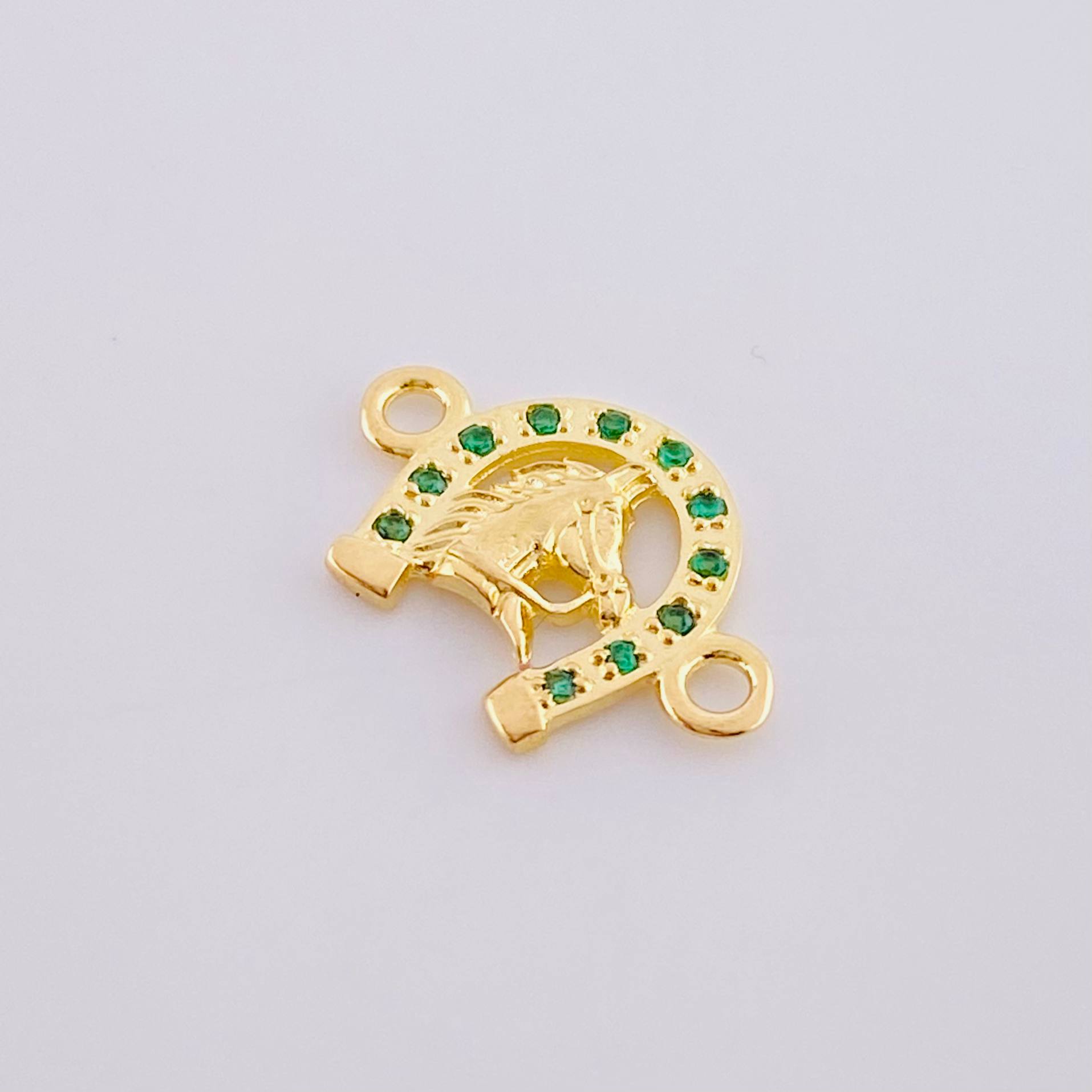 Herraje Herradura Caballo 1 g / 2.7 cm Oro Amarillo 18K