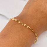 Pulso Aro Seguido 1.45gr / 18.1cm / 2.2mm Oro Amarillo 18K $