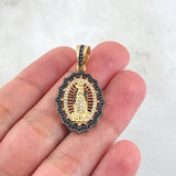 Dije Virgen de Guadalupe 4.4gr / 3.5cm / Oro Amarillo 18K ©